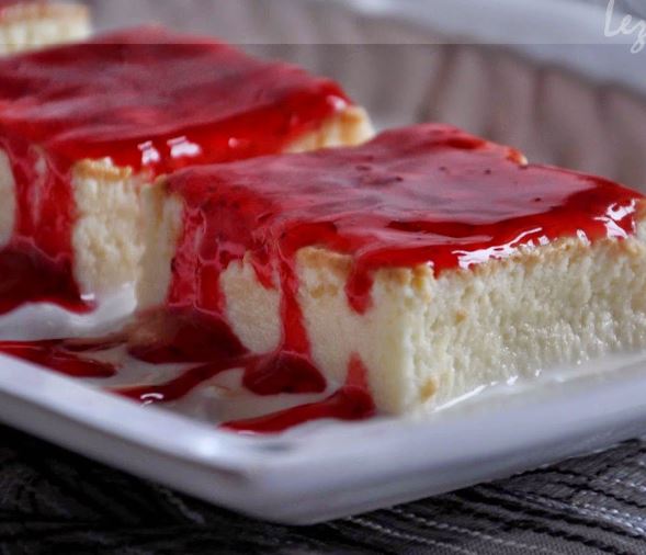 Balkan Style Strawberry Trileche - Tres Leches